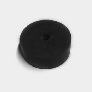 1-1/2" OD Black Rebound Rubber