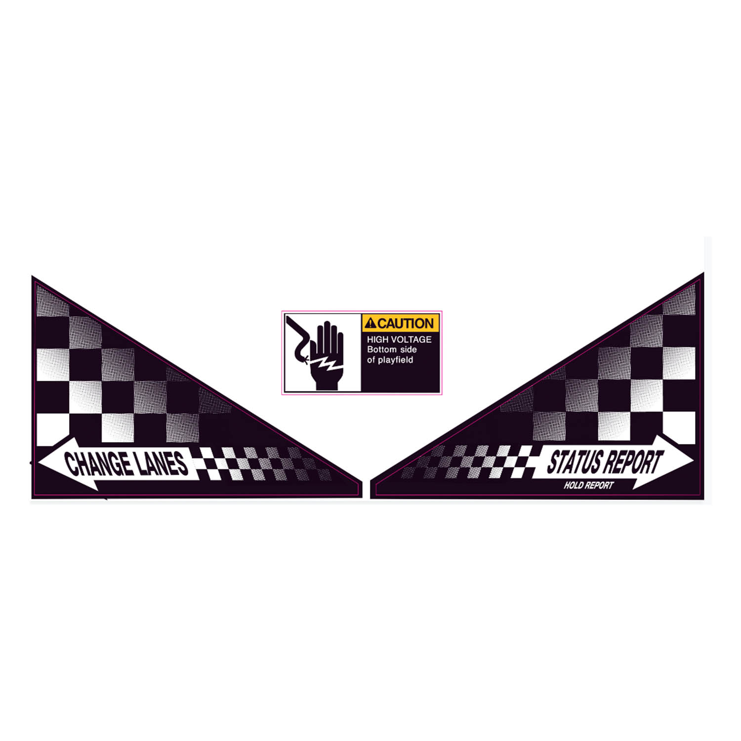Indy 500 Apron Decal Set