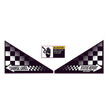 Indy 500 Apron Decal Set