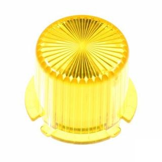 Plastic Light Dome, twist on - Yellow