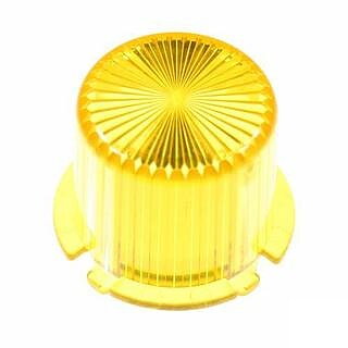 Plastic Light Dome, twist on - Yellow