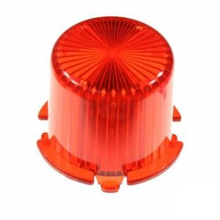 Plastic Light Dome, twist on - Red