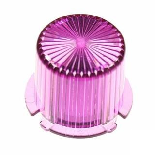 Plastic Light Dome, twist on - Purple