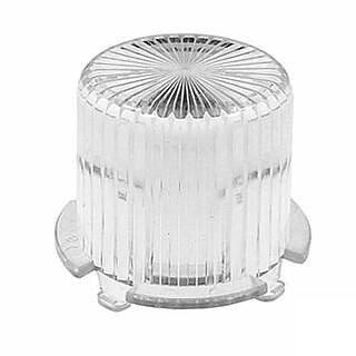 Plastic Light Dome, twist on - Clear