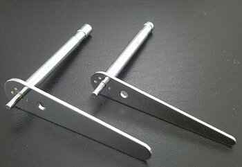 Flipper Shoe and Shaft Assembly 3 inch
