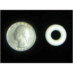 5/16" White Bumper Post Rings