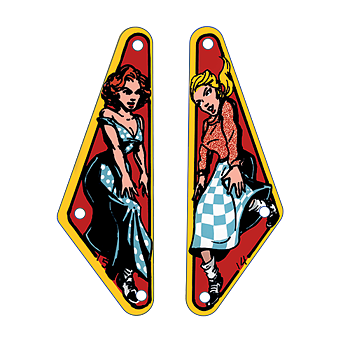 The Who's Tommy Pinball Wizard (Data East) - Slingshot plaster (par)