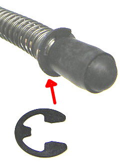 E-Clip för Ball Shooter (Plunger) Rod