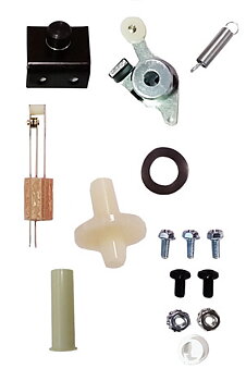 Bally Flipper Rebuild Kit - 05/1980-03/1988 - Single (1 flipper) - LEFT SIDE