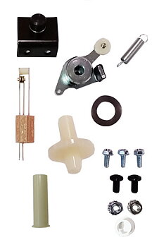 Bally Flipper Rebuild Kit - 05/1980-03/1988 - Single (1 flipper) - RIGHT SIDE