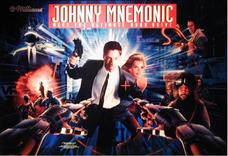 Johnny Mnemonic Playfield Kit