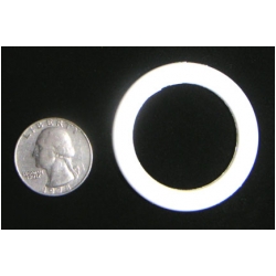1-1/4" White Rubber Ring