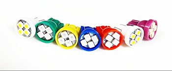 555 Vit Pop Bumper LED - Non Ghosting