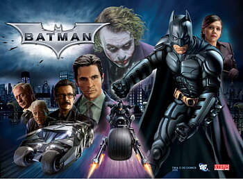 Batman (The Dark Knight, Stern) Playfield Kit
