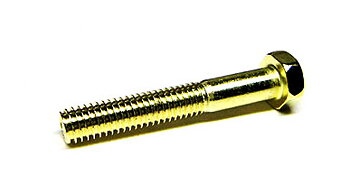 Extended Brass Plated (Gold Colored) Leg Bolt (2 3/4")