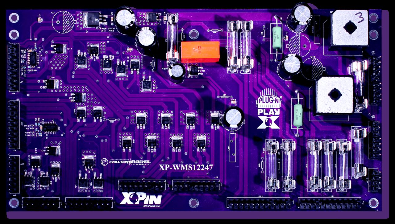 XP-WMS12247 Power Driver för Williams spel - 2