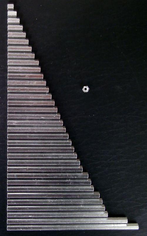 Metal Hex Spacers 1/4" - 4" Long