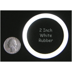 2" White Rubber Ring