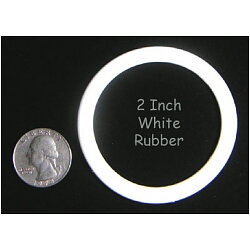 2" White Rubber Ring