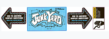 Junk Yard Apron Decal Set