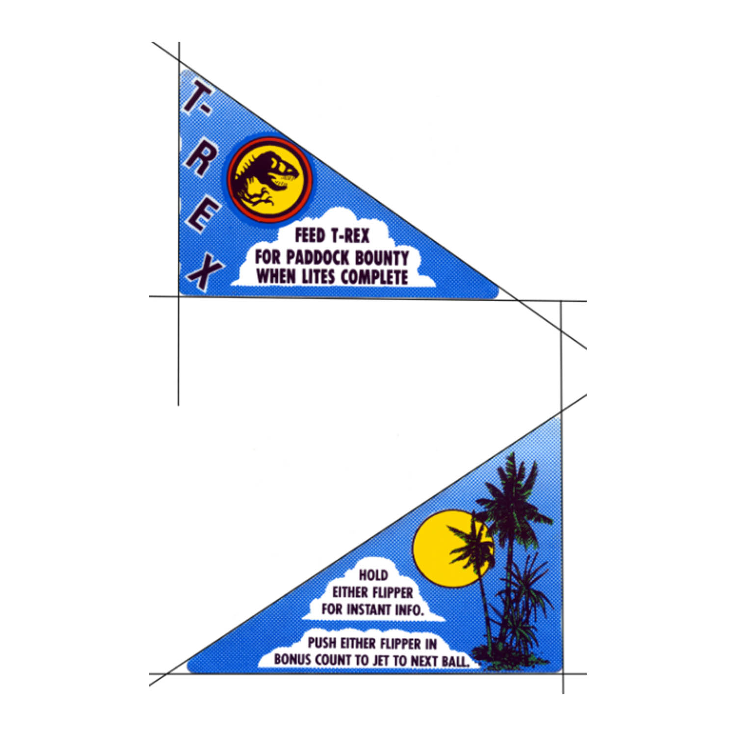 Jurassic Park Apron Decal Set