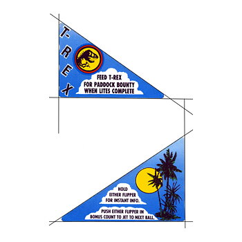 Jurassic Park Apron Decal Set