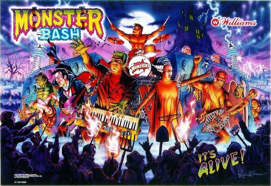 Monster Bash - LED Backbox Kit