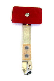 Data East/Sega/Stern 1-1/2" x 1" Large Red Rectangle Target Switch
