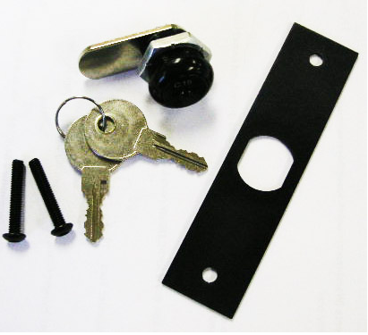 Williams/Bally Backbox Lock and Lock Plate Assembly