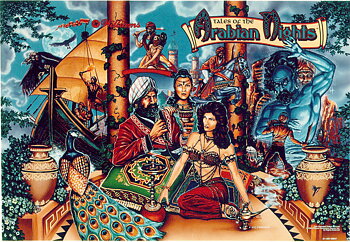 Tales of the Arabian Nights Playfield LED GI kit