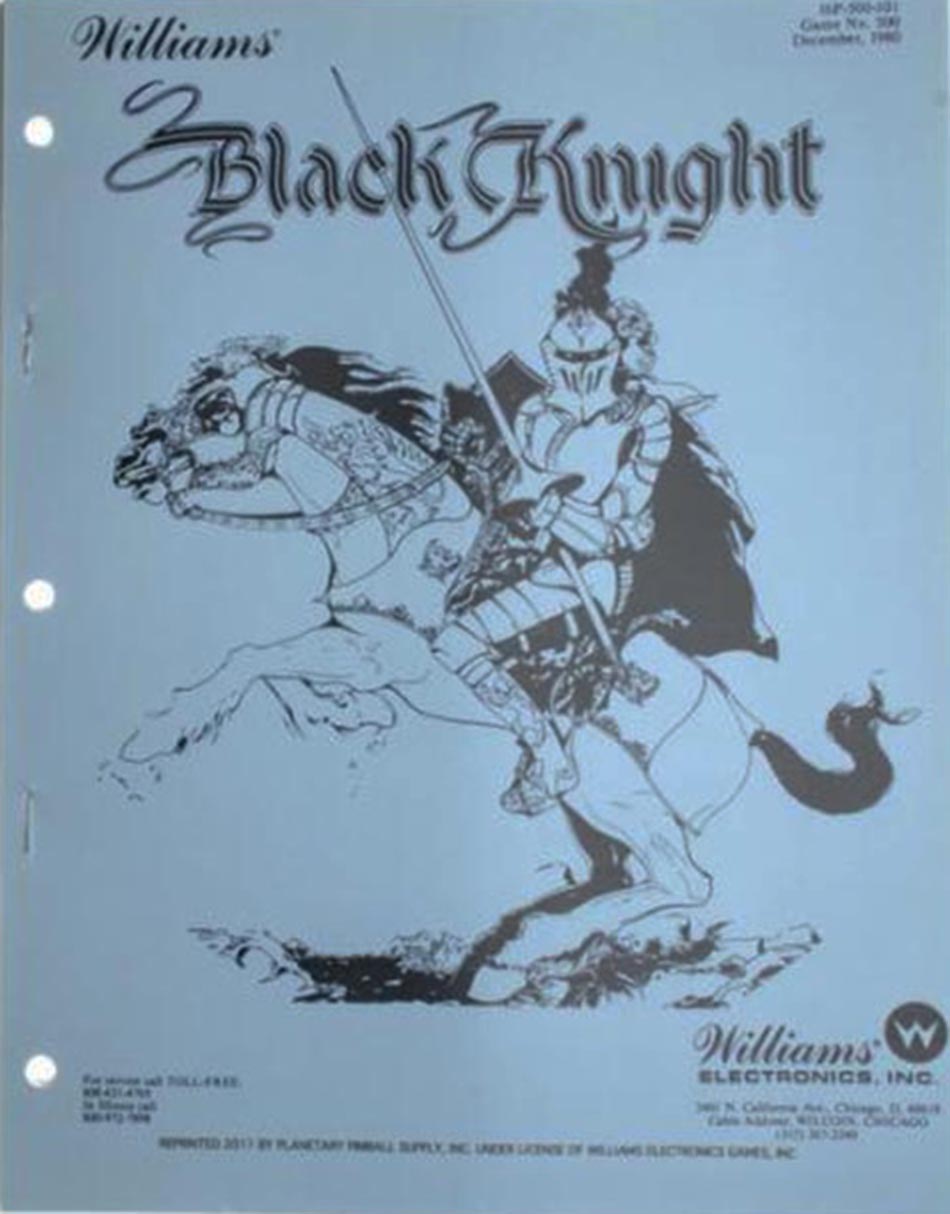 Black Knight (Williams) - Manual