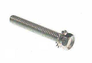 Unslotted Hex Head Screw 8-32 x 1"