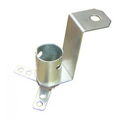 Lamp Socket Bayonet Base 2-Lead Socket With Long Mounting Bracket