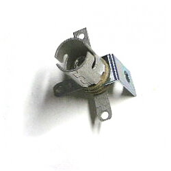 Lamp Socket Bayonet Base 3-Lead Socket With Laydown Mounting Bracket