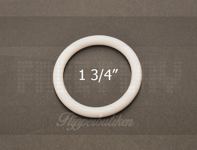 1 3/4" White Rubber Ring - Premium