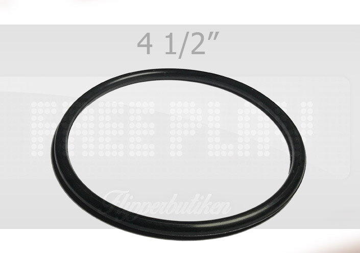 4 1/2" Black Rubber Ring - Premium