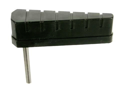 Flipper Bat - Williams/Bally, Ribbed Black