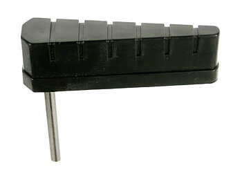 Flipper Bat - Williams/Bally, Ribbed Black