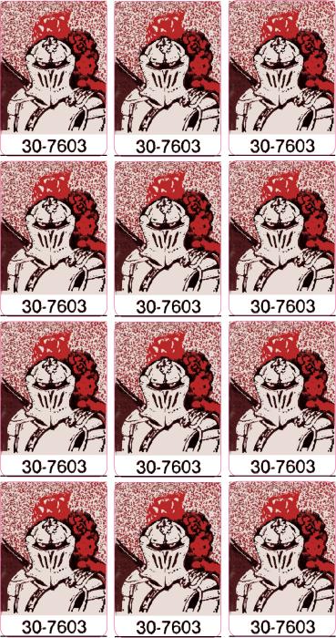Black Knight - Target Decal Set (12 pcs)