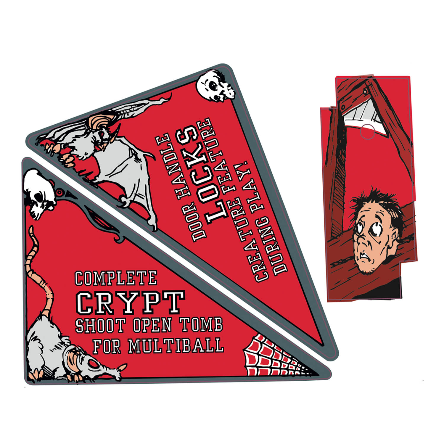 Tales from the Crypt Apron Decal Set