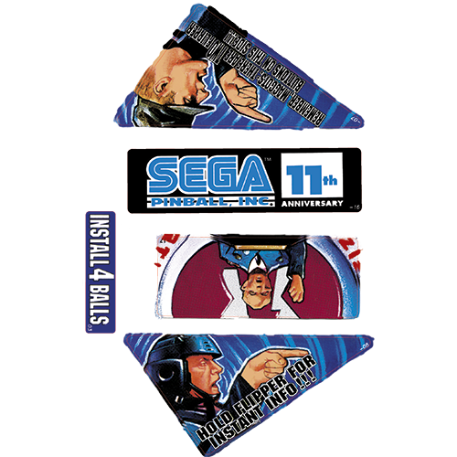 Starship Troopers Apron Decal Set