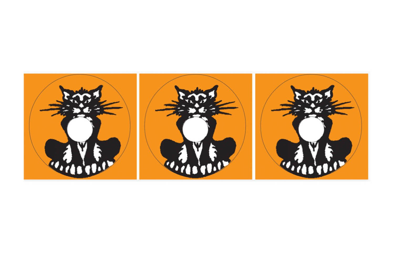 Bad Cats - Target Decal Set (3 pcs)