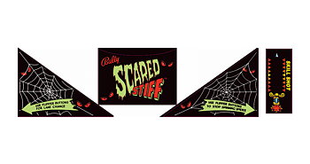 Scared Stiff Apron Decal Set