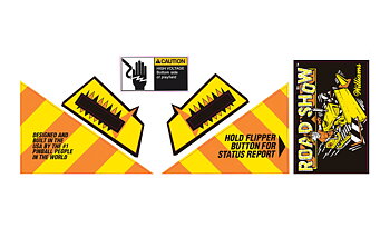 Road Show Apron Decal Set