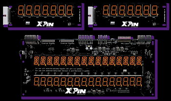 LED Display XP-WMS12232-D2 för Williams spel - ORANGE