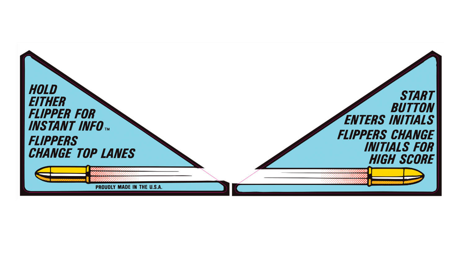 Lethal Weapon 3 Apron Decal Set