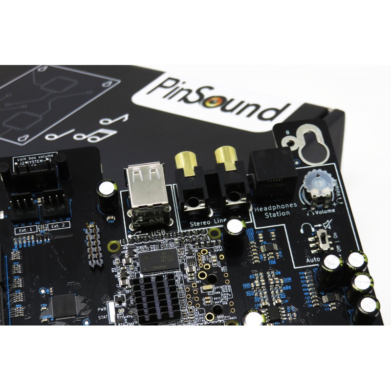 PinSound PLUS - Premium Sound Board for WPC/WPC95/STERN WS games - 5