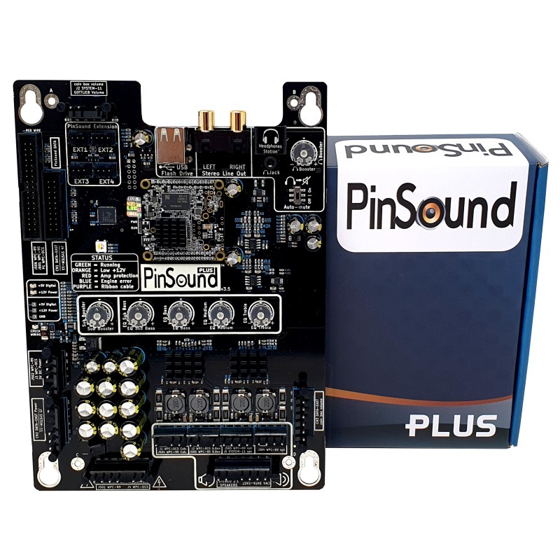 PinSound PLUS - Premium Sound Board for WPC/WPC95/STERN WS games