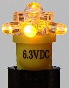 555 Gul Pop Bumper LED (4+1)