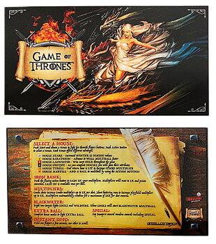 Instruktionskort - Game of Thrones